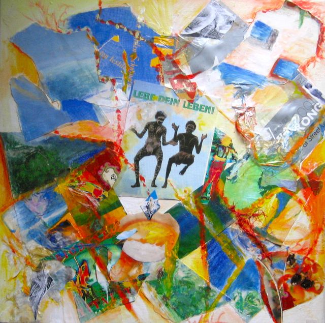 collage et téchnique mixte