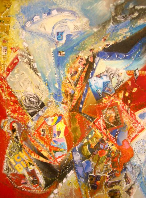 collage et téchnique mixte